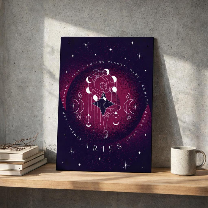 Aries | A3 Poster | Zodiac Stars — lifestyle