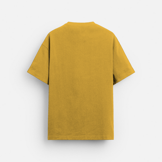 Beast - Oversized Classic T-Shirt Mustard Yellow