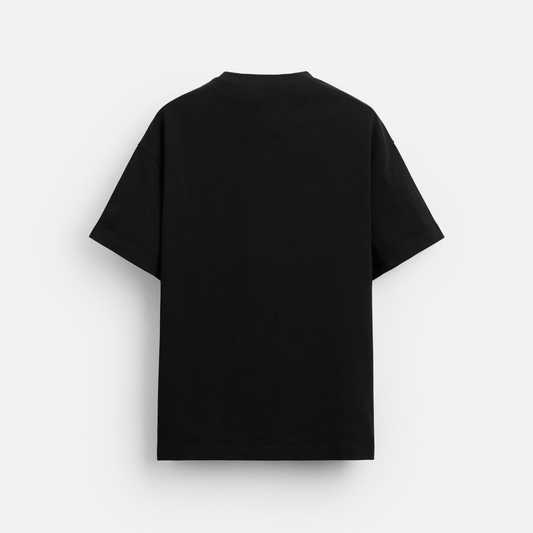 Wave Seeker - Oversized Classic T-Shirt Black