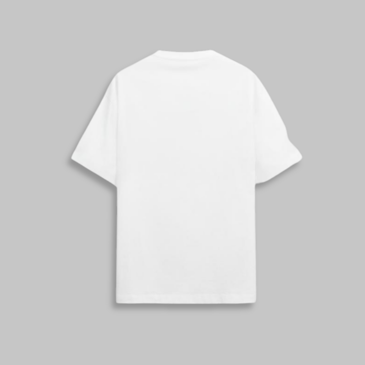 White Plain - Oversized Classic T-Shirt
