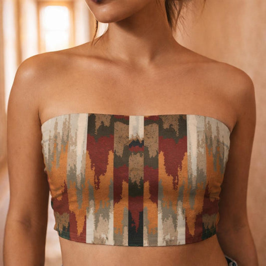 Desert Strata | Tube Top | Diagonal Stripe — design detail