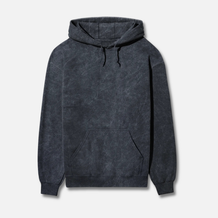 Acid Grey | Hoodie | Washed Dark Grey