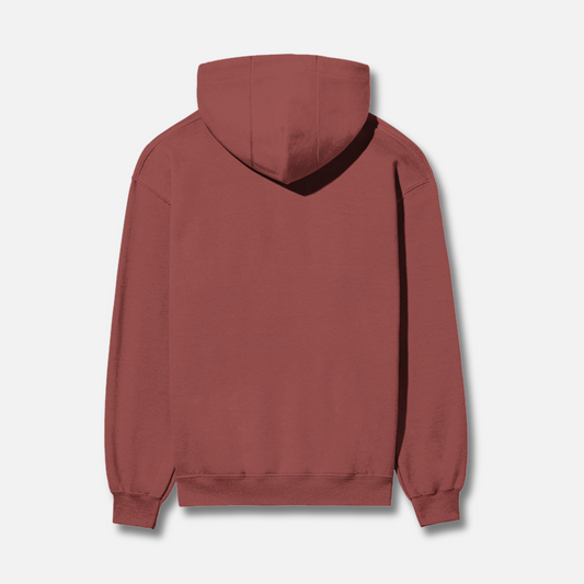 Bold & Bright | Plain Solid | Coral Hoodie