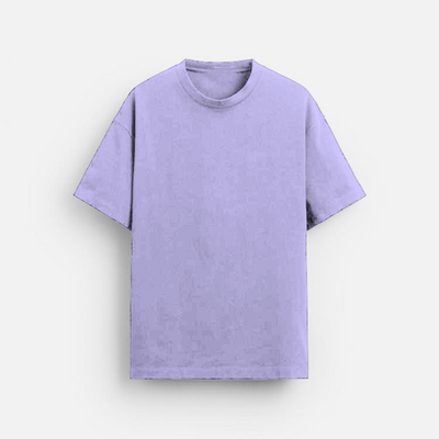 Lavender Plain | Oversized Classic T-Shirt | Soft Purple