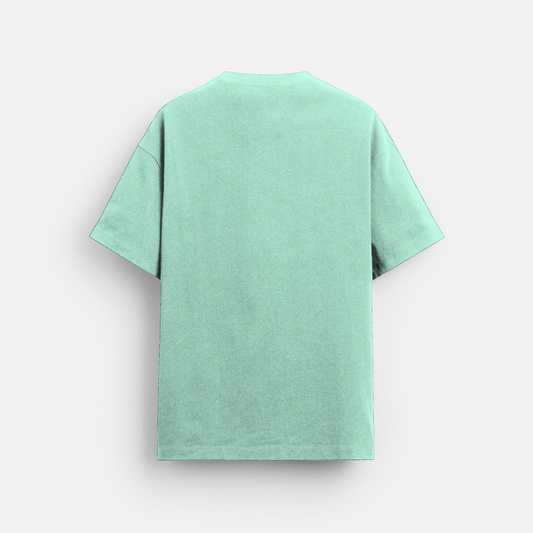 Mint Plain - Oversized Classic T-Shirt