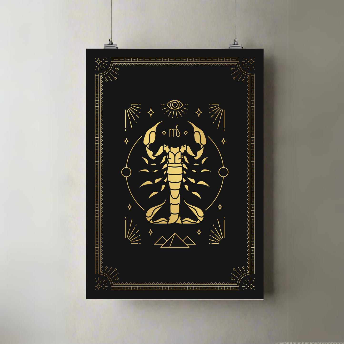 Scorpio | Zodiac | Astrology | Premium A3 Posters