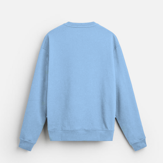 Cool Comfort | Effortless Style | Baby Blue Sweatshirt