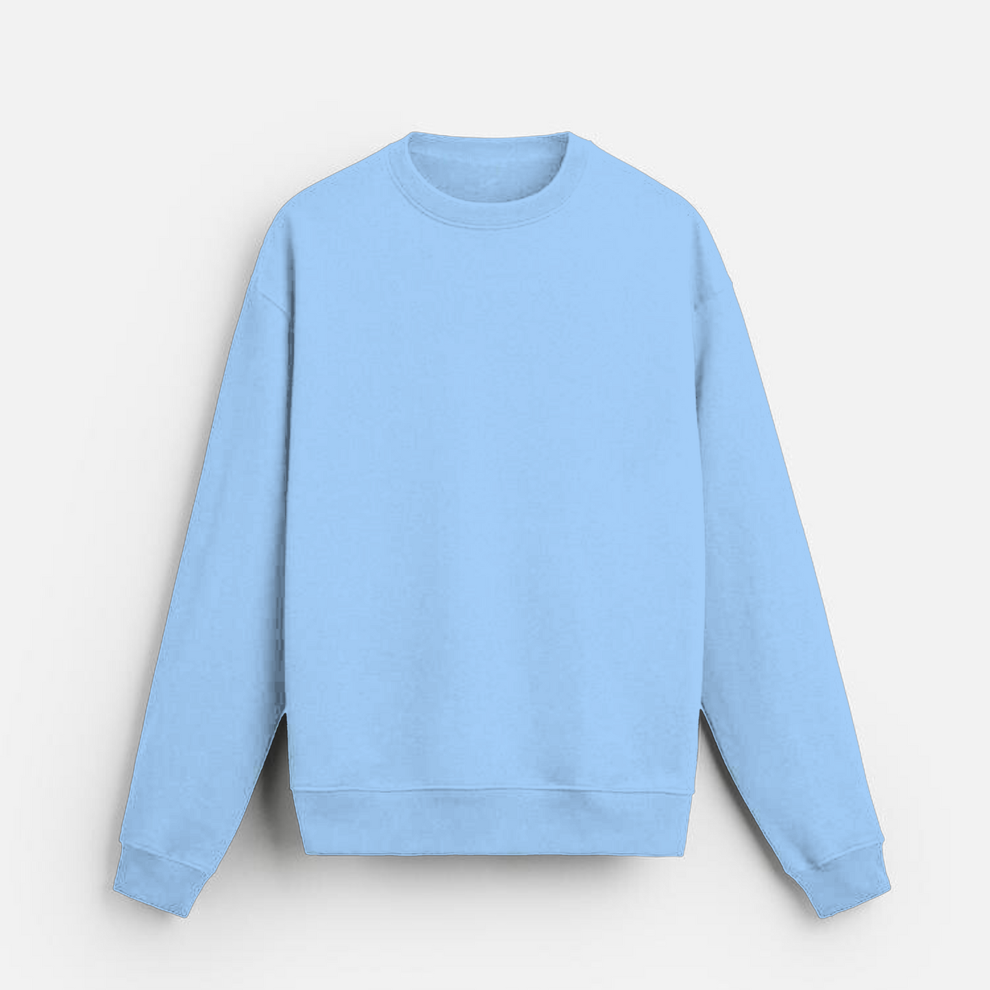 Cool Comfort | Effortless Style | Baby Blue Sweatshirt