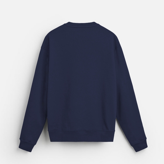 Effortless Sophistication | Everyday Comfort | Navy Blue Sweatshirt