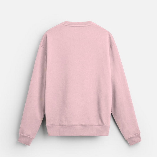 Soft & Stylish | Classic Comfort | Baby Pink Sweatshirt