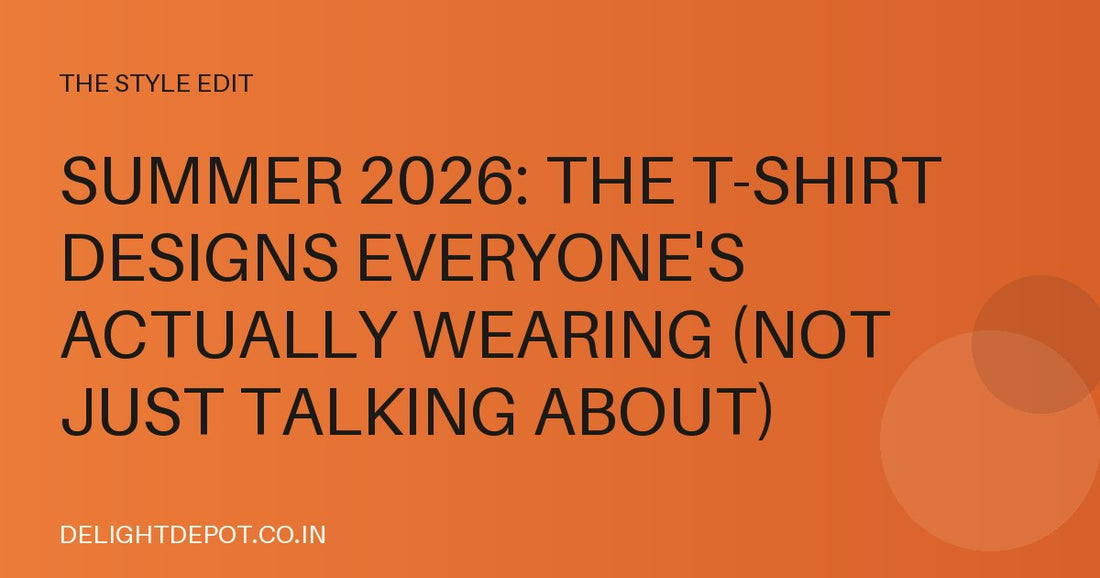Summer 2026: The T-Shirt Designs Everyone's Actually Wearing (Not Just Talking About)