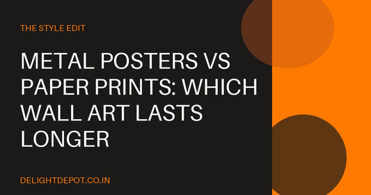 Metal Posters vs Paper Prints: Which Wall Art Lasts Longer