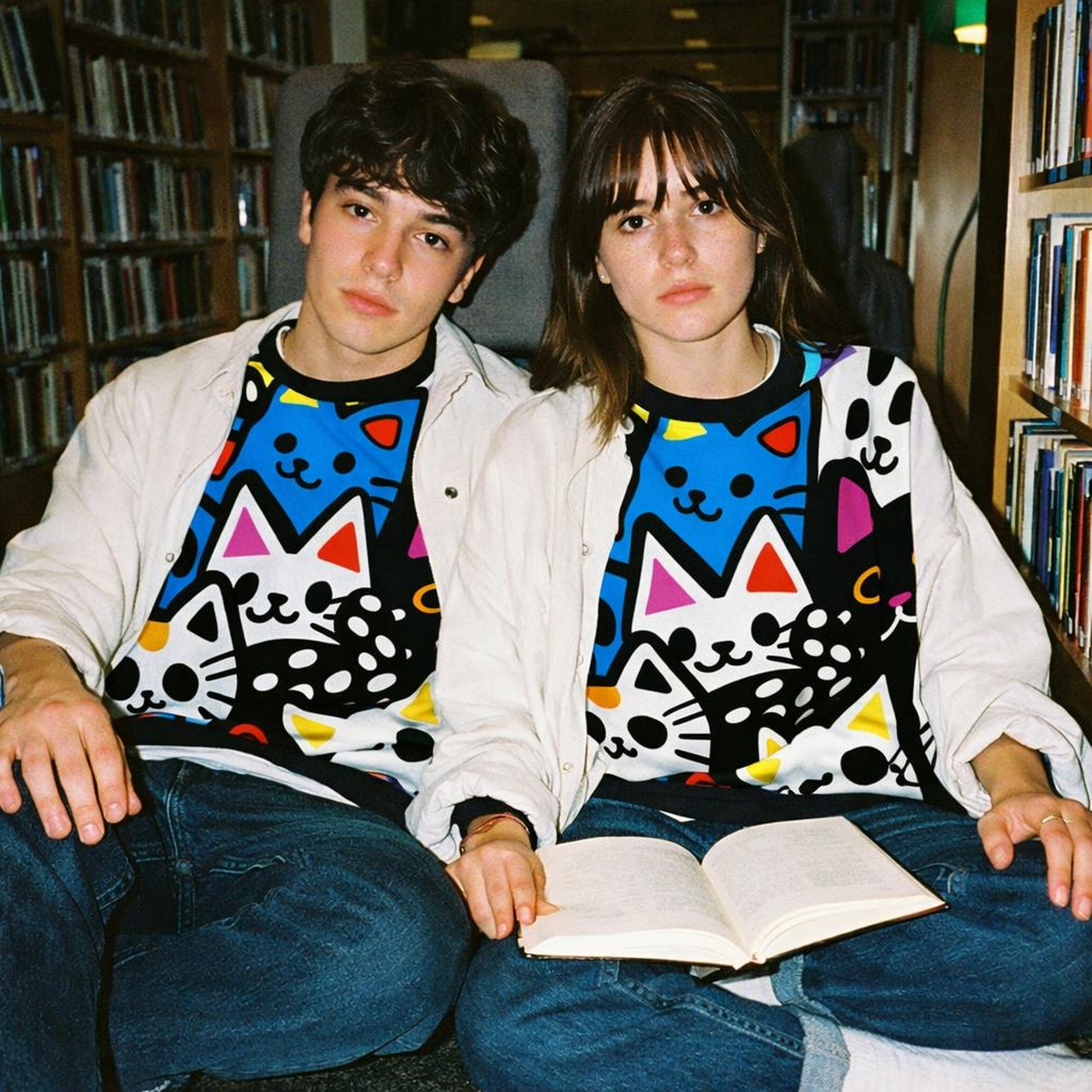 Cat Chaos | Graffiti Vibe | Multicolor Sweatshirt — lifestyle