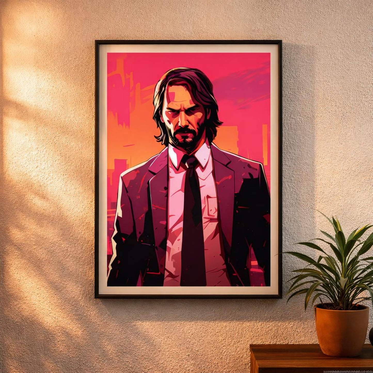 John Wick | A3 Poster | Cult Classic Vibes · design detail