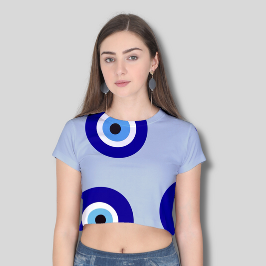 Women Printed Crop Top