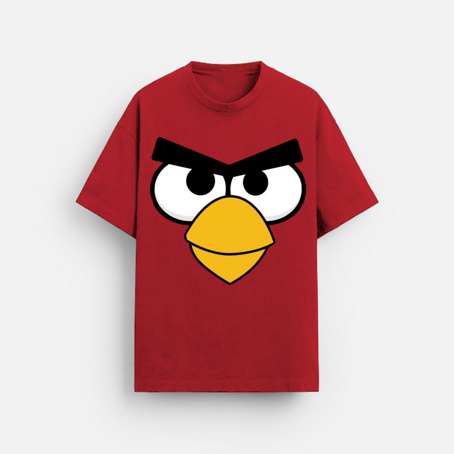 Angry Bird - Oversized Classic T-Shirt Red