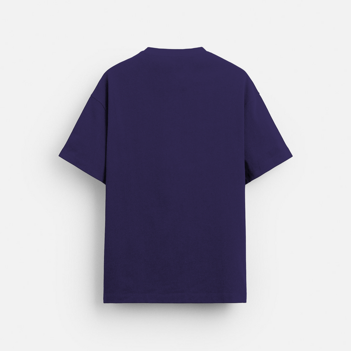 Wave Seeker | Oversized T-Shirt | Deep Purple