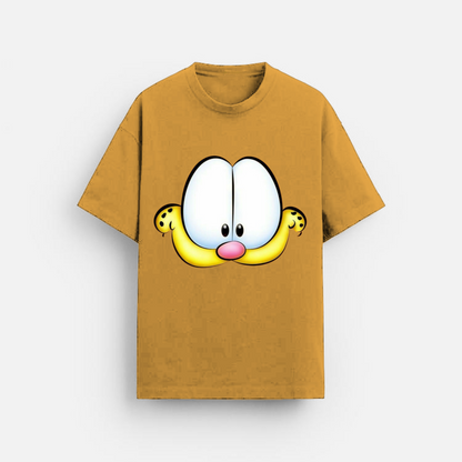 Eyes - Oversized Classic T-Shirt Yellow
