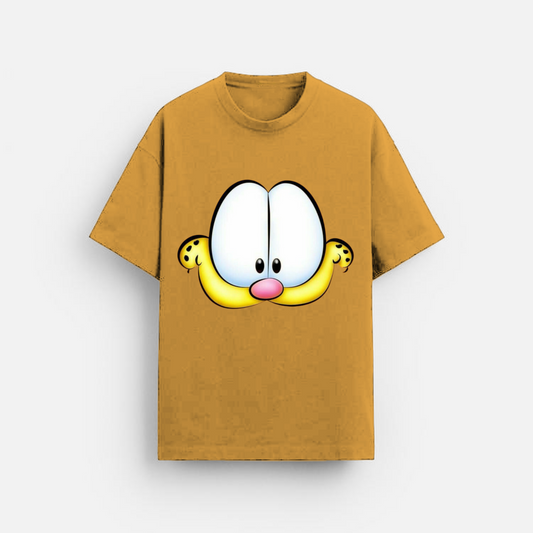 Eyes - Oversized Classic T-Shirt Yellow