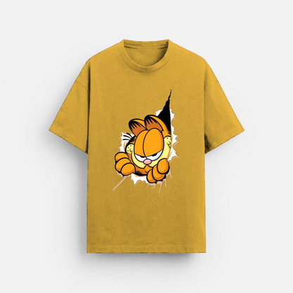 Garfield - Oversized Classic T-Shirt Yellow
