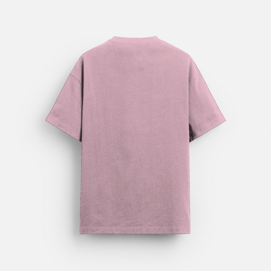 Gaadi Tera Bhai Chalaega - Oversized Classic T-Shirt Pink