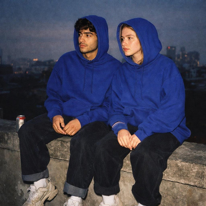 Royal Blue | Hoodie | Oversized Fit — front view