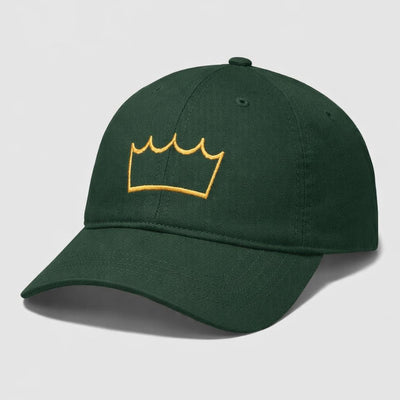 Gold Crown | Baseball Cap | Embroidered · front view