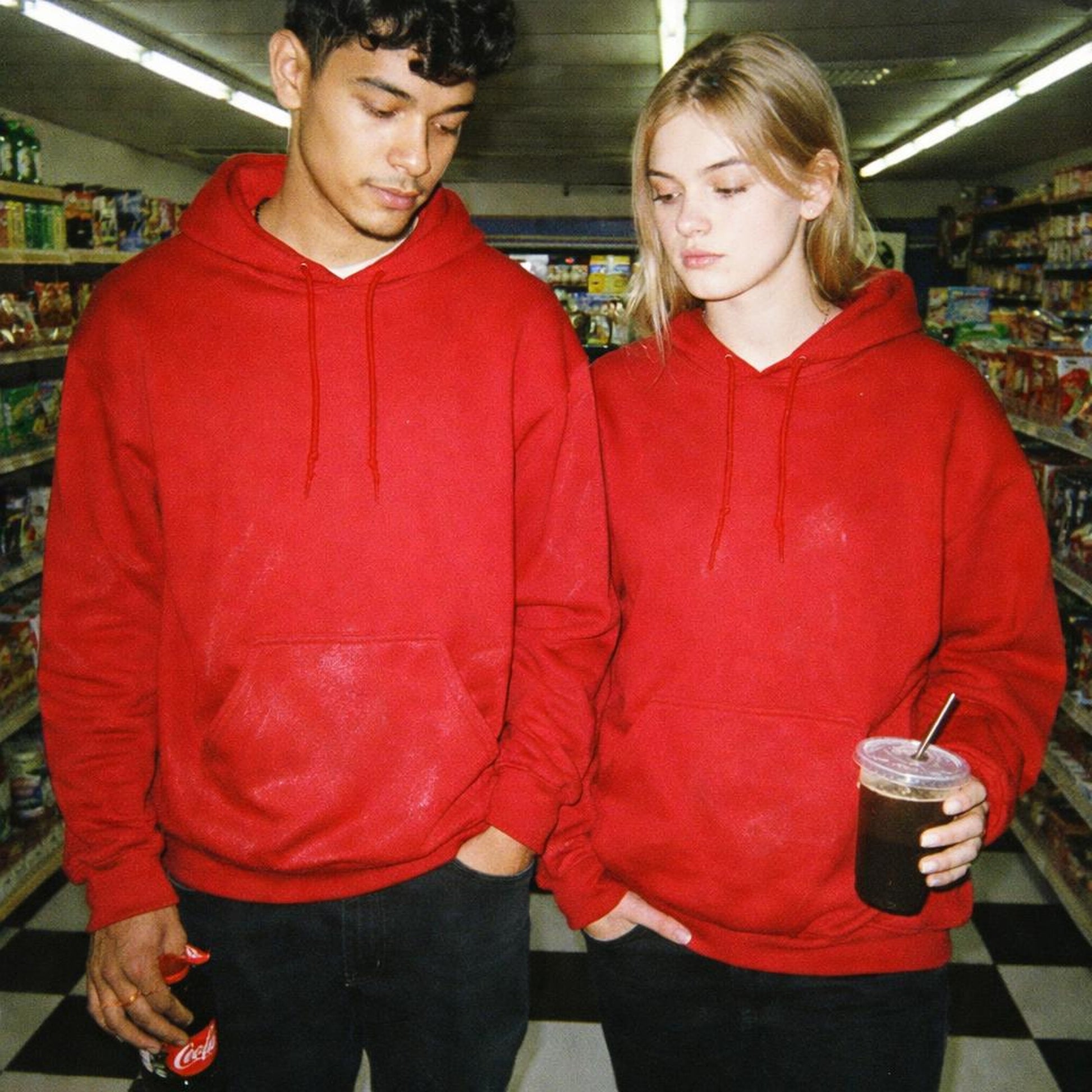 Red Alert | Hoodie | Classic Solid — front view