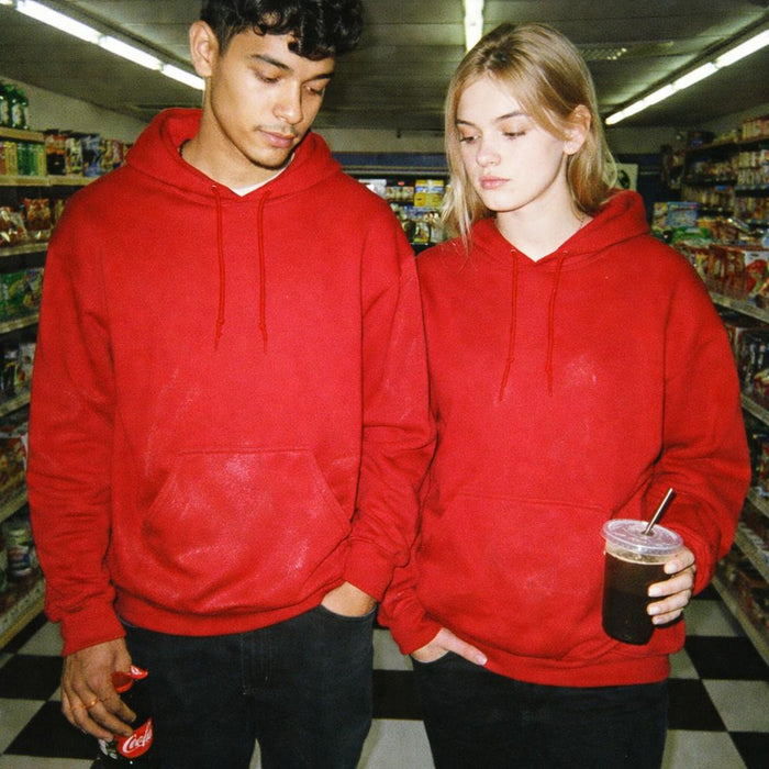 Red Alert | Hoodie | Classic Solid — front view