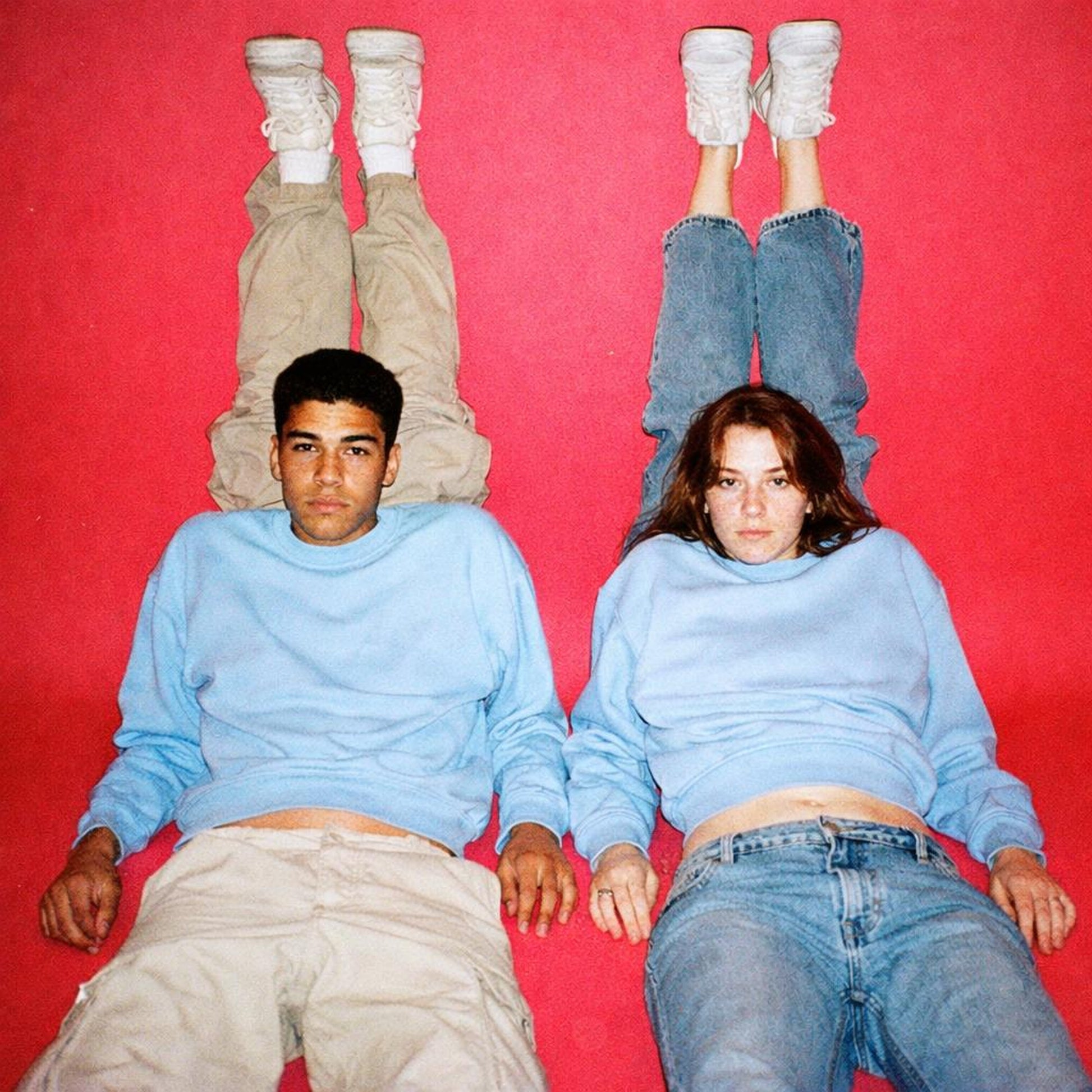 Baby Blue | Sweatshirt | Oversized Comfort — front view