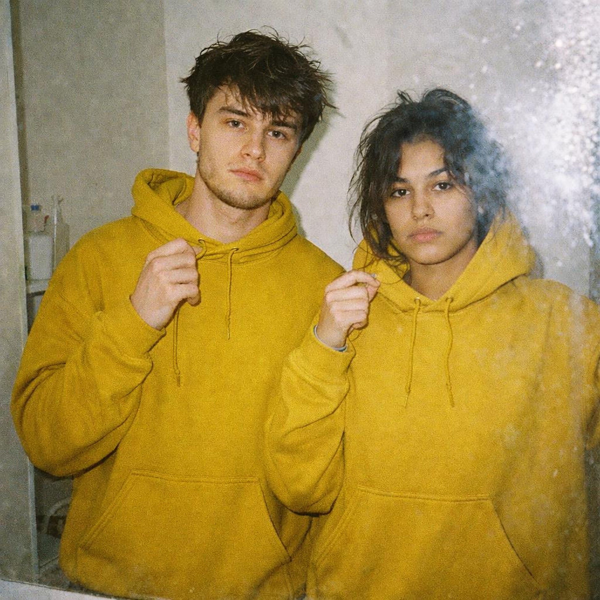 Bold Sunshine | Hoodie | Mustard Yellow — front view