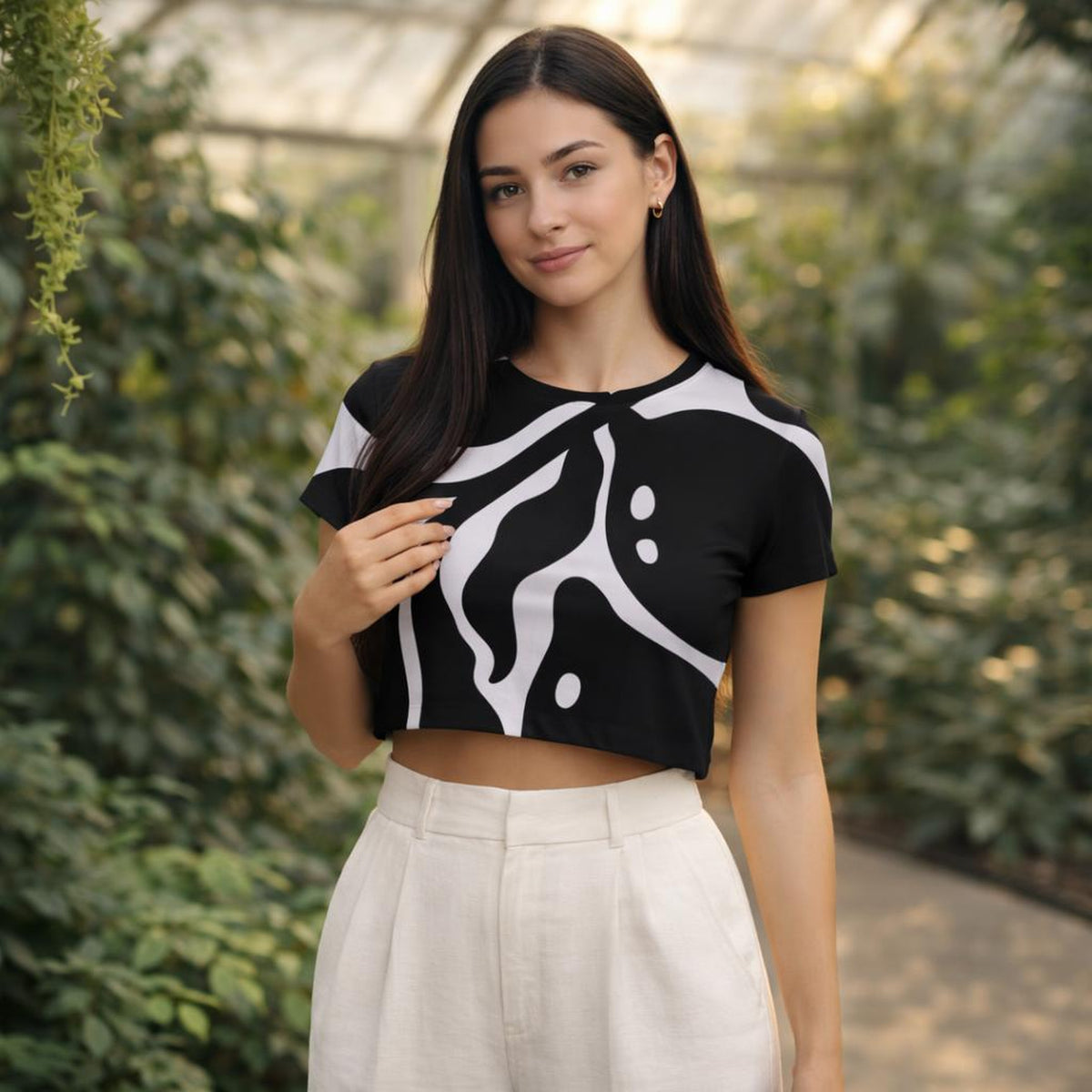 Maroon Sophistication | Crop Top | Wine Warmth · lifestyle