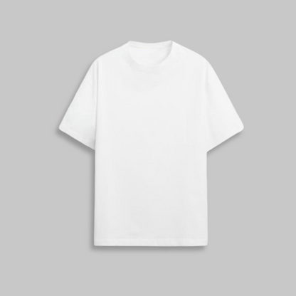 White Plain - Oversized Classic T-Shirt