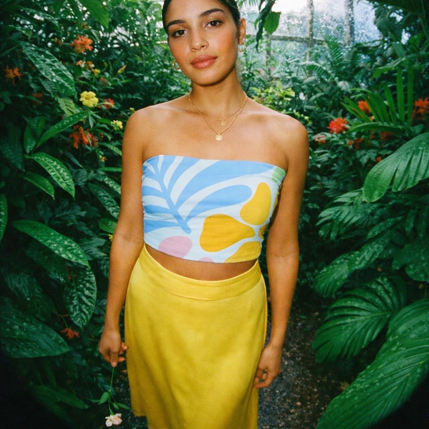 Candy Splash | Tube Top | Tropical Abstract — lifestyle
