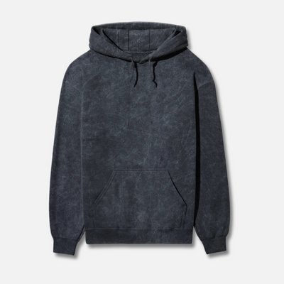 Acid Grey | Hoodie | Washed Dark Grey