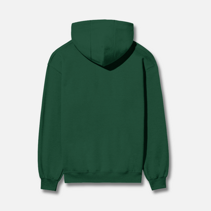 Forest Calm | Plain Solid | Bottle Green Hoodie
