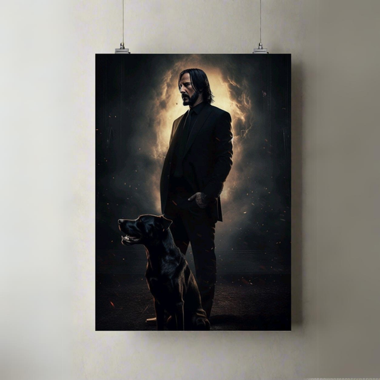 John Wick | The Dog | Premium A3 Poster
