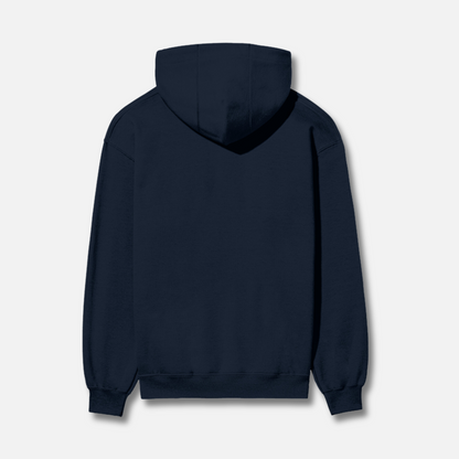 Effortless Elegance | Plain Solid | Navy Blue Hoodie