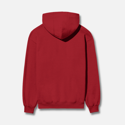 Bold Basics | Plain Solid | Red Hoodie
