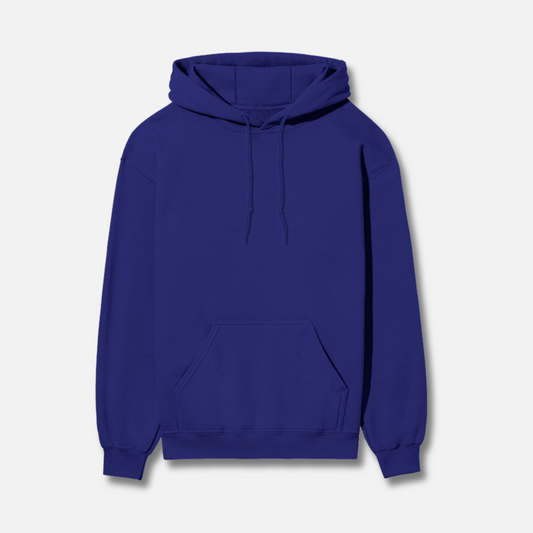 Bold Essence | Plain Solid | Royal Blue Hoodie