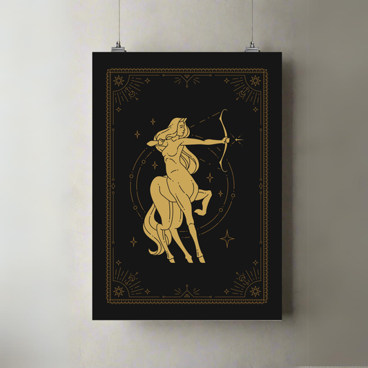 Sagittarius | Zodiac | Astrology | Premium A3 Posters