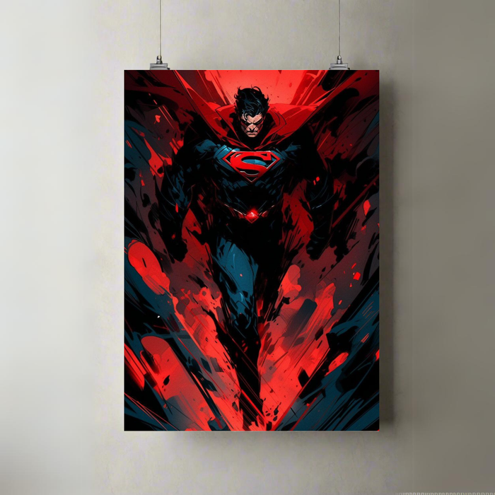 Super Man | A3 Poster | Digital Print