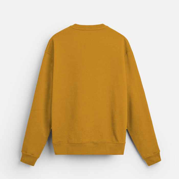 Mustard Sunburst | Sweatshirt | Retro Yellow