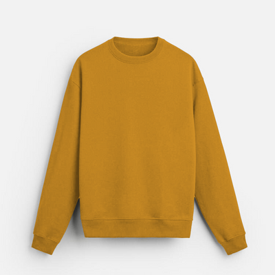 Mustard Sunburst | Sweatshirt | Retro Yellow