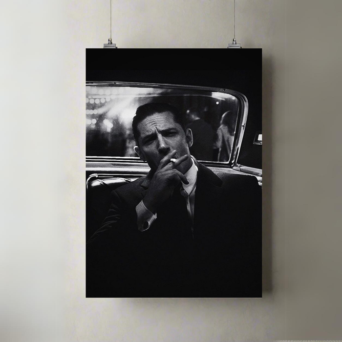 Midnight Contemplation | A3 Poster | Black & White Portrait