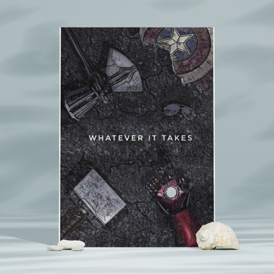 Whatever It Takes | A3 Poster | Bold Motivational Print