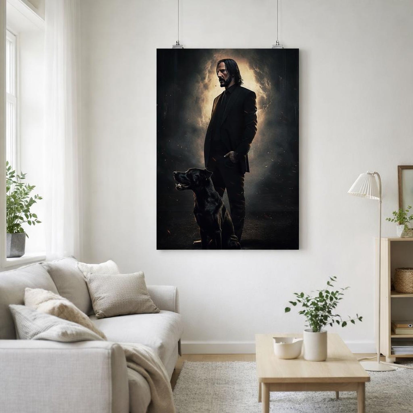 John Wick | The Dog | A3 Poster · front view
