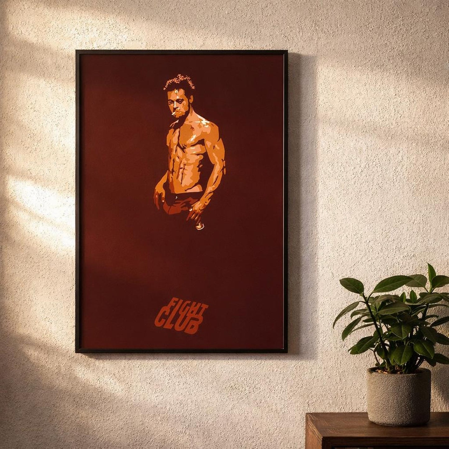 Fight Club | A3 Poster | Determined Energy — design detail