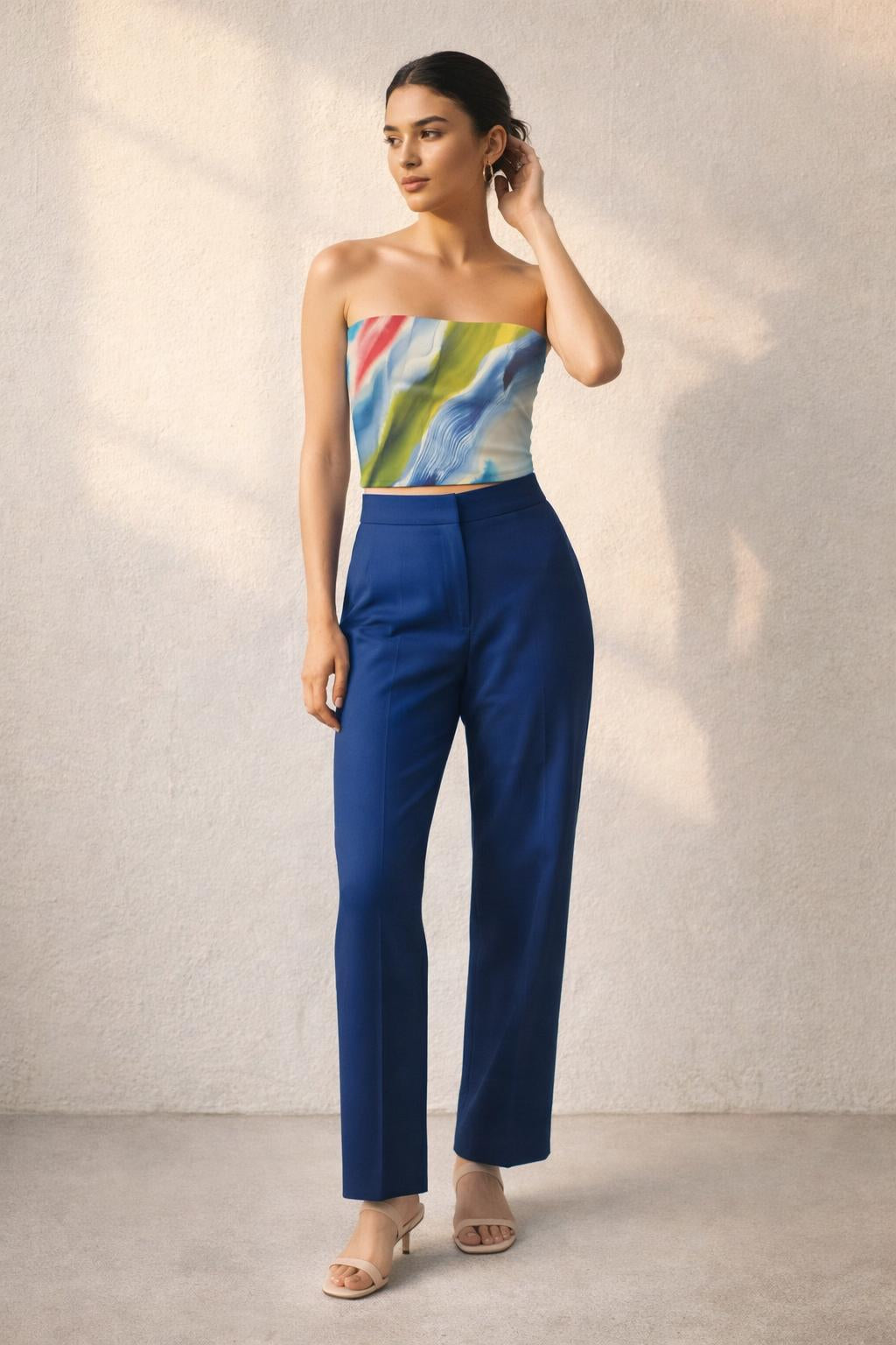 Neon Waves | Tube Top | Skin-Fit Bandeau