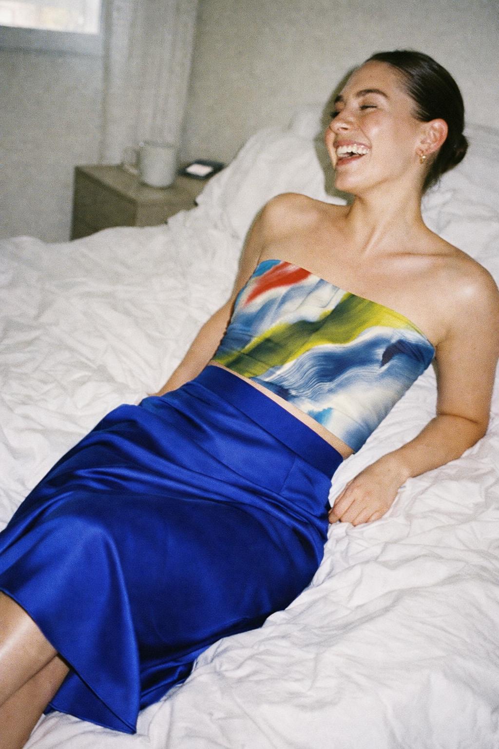 Neon Waves | Tube Top | Skin-Fit Bandeau
